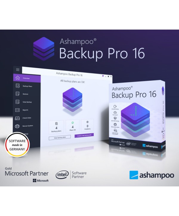 Ashampoo Backup Pro 16 Key GLOBAL